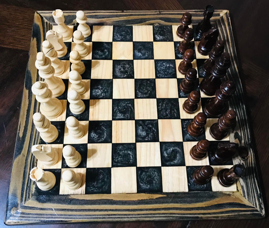 Epoxy Chess Board Single 1